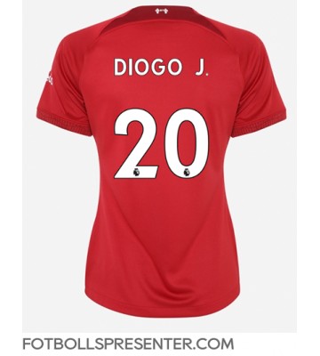 Liverpool Diogo Jota #20 Hemma Matchtröja Dam 2022-23 Kortärmad